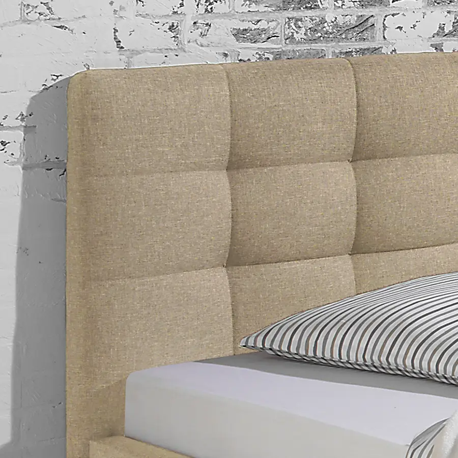 Polsterbett Stensborg | Beige