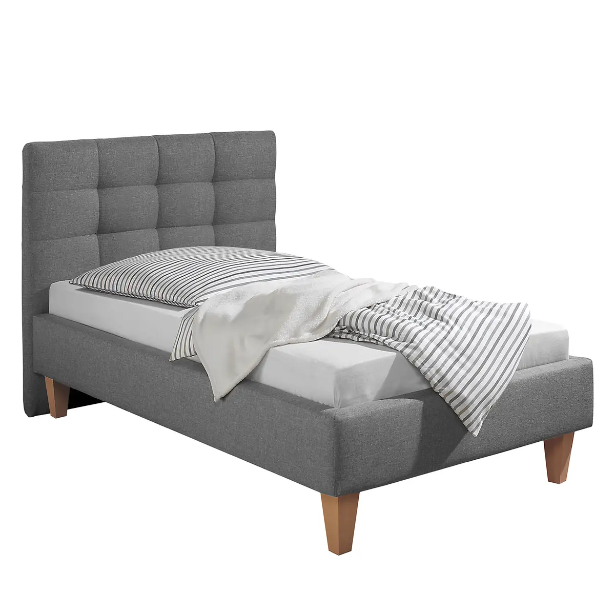 Polsterbett Stensborg | Grau