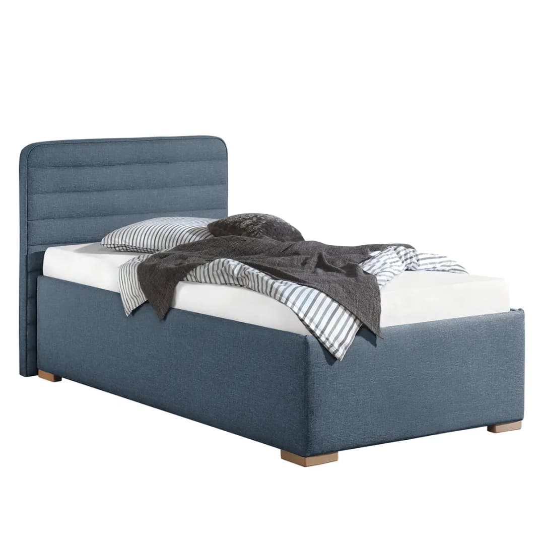 Polsterbett Vitaby | Blau