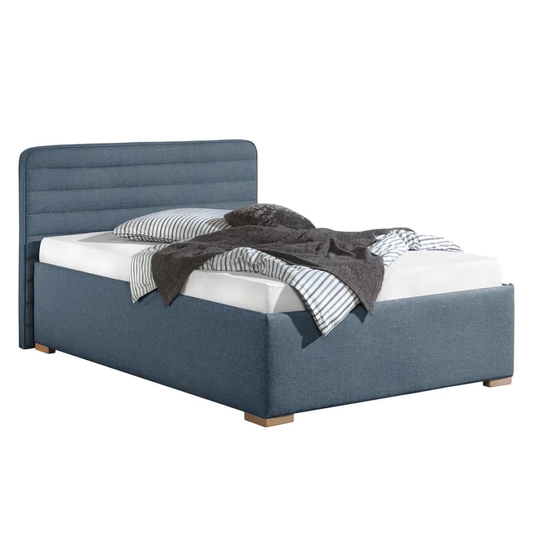 Polsterbett Vitaby | Blau