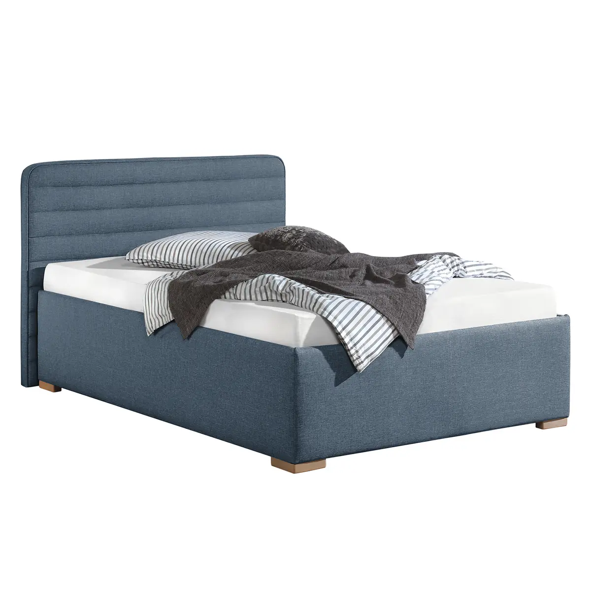 Polsterbett Vitaby | Blau