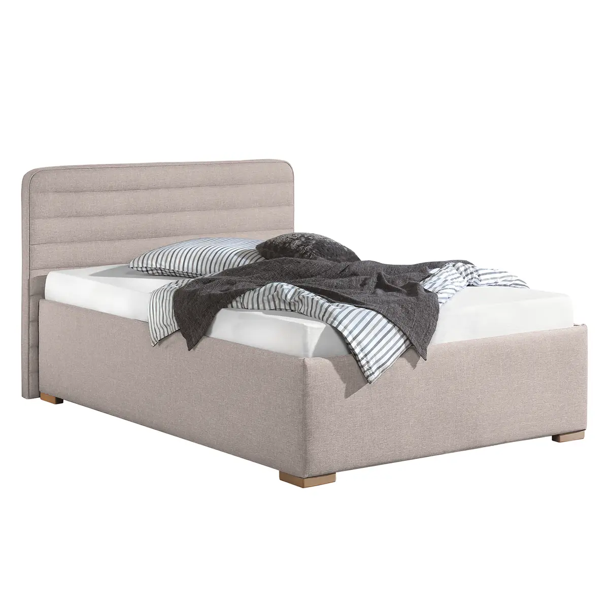 Polsterbett Vitaby | Beige