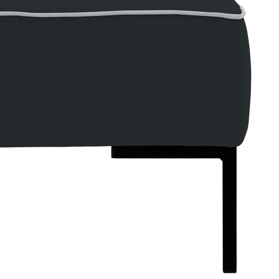 Polsterhocker Duo | Grau