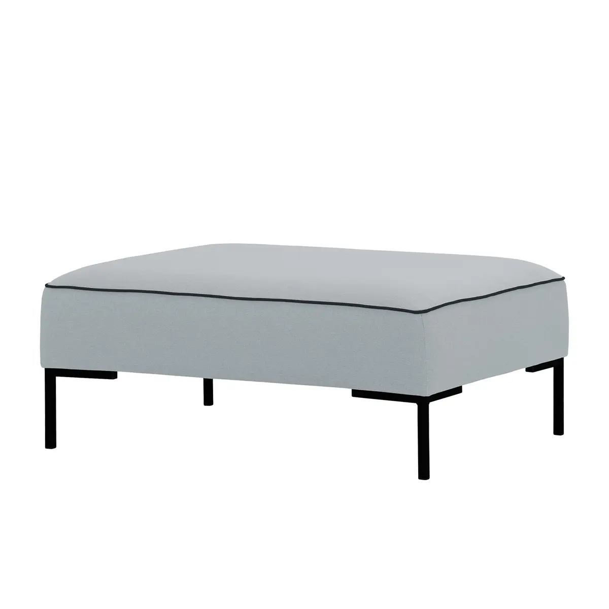 Polsterhocker Duo | Grau