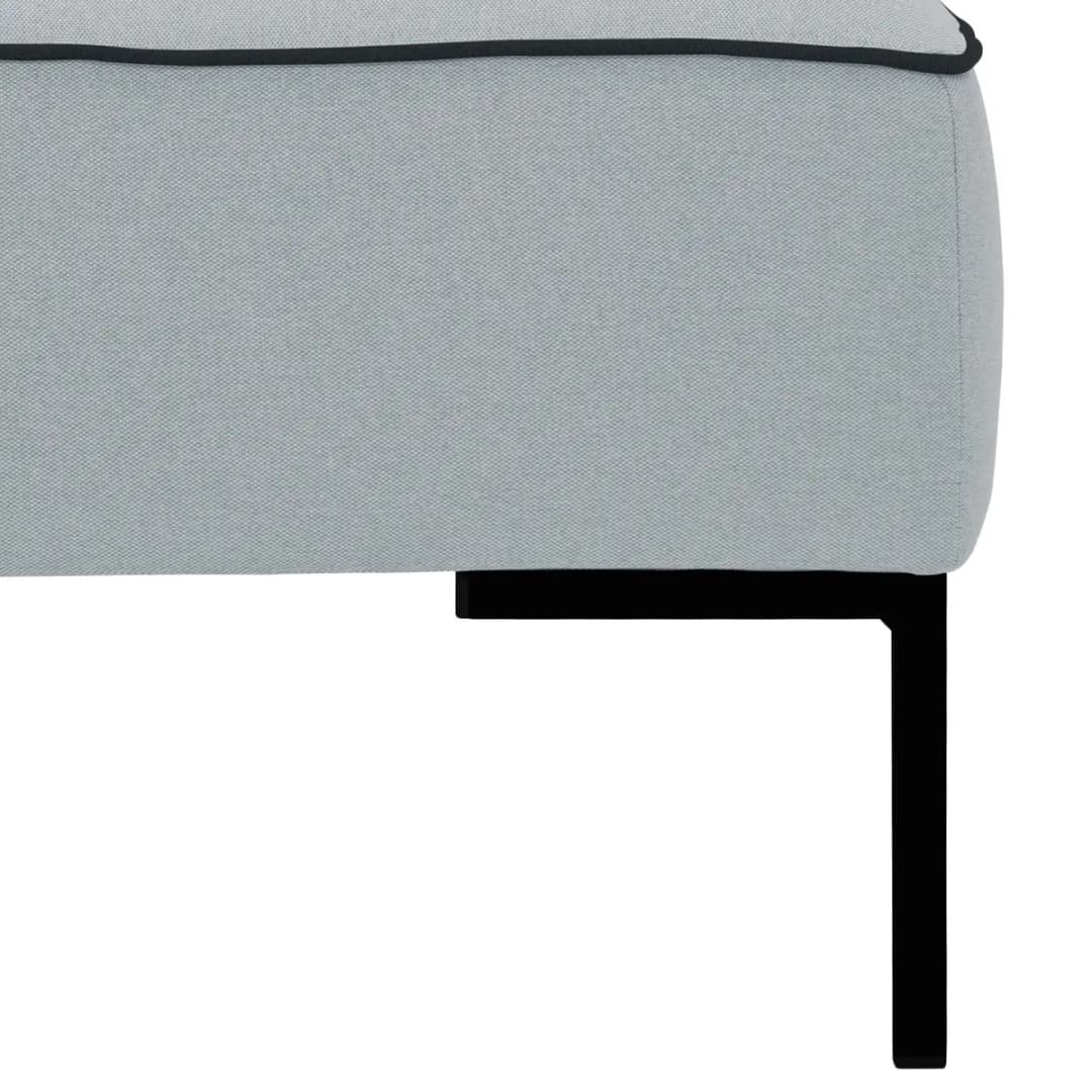 Polsterhocker Duo | Grau