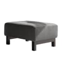 Polsterhocker Bifrost | Grau
