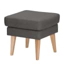 Polsterhocker Filz | Grau