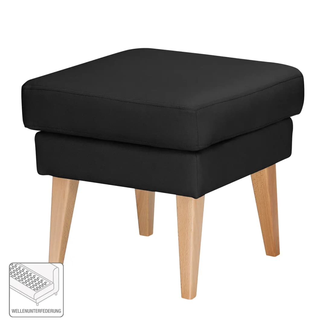 Polsterhocker | Grau