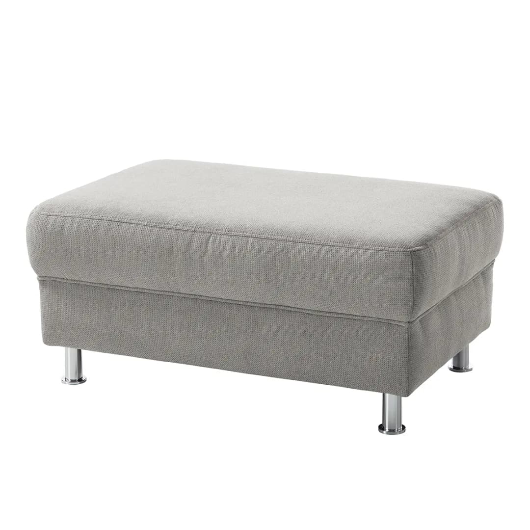 Polsterhocker Calang | Grau