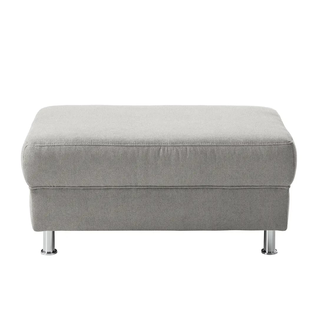 Polsterhocker Calang | Grau