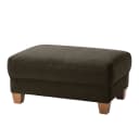 Polsterhocker Webstoff | Braun