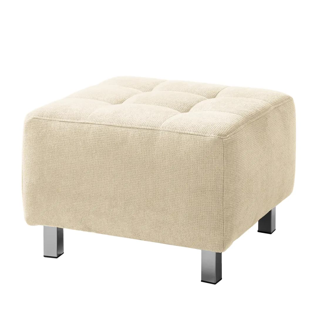 Polsterhocker Tanete | Beige