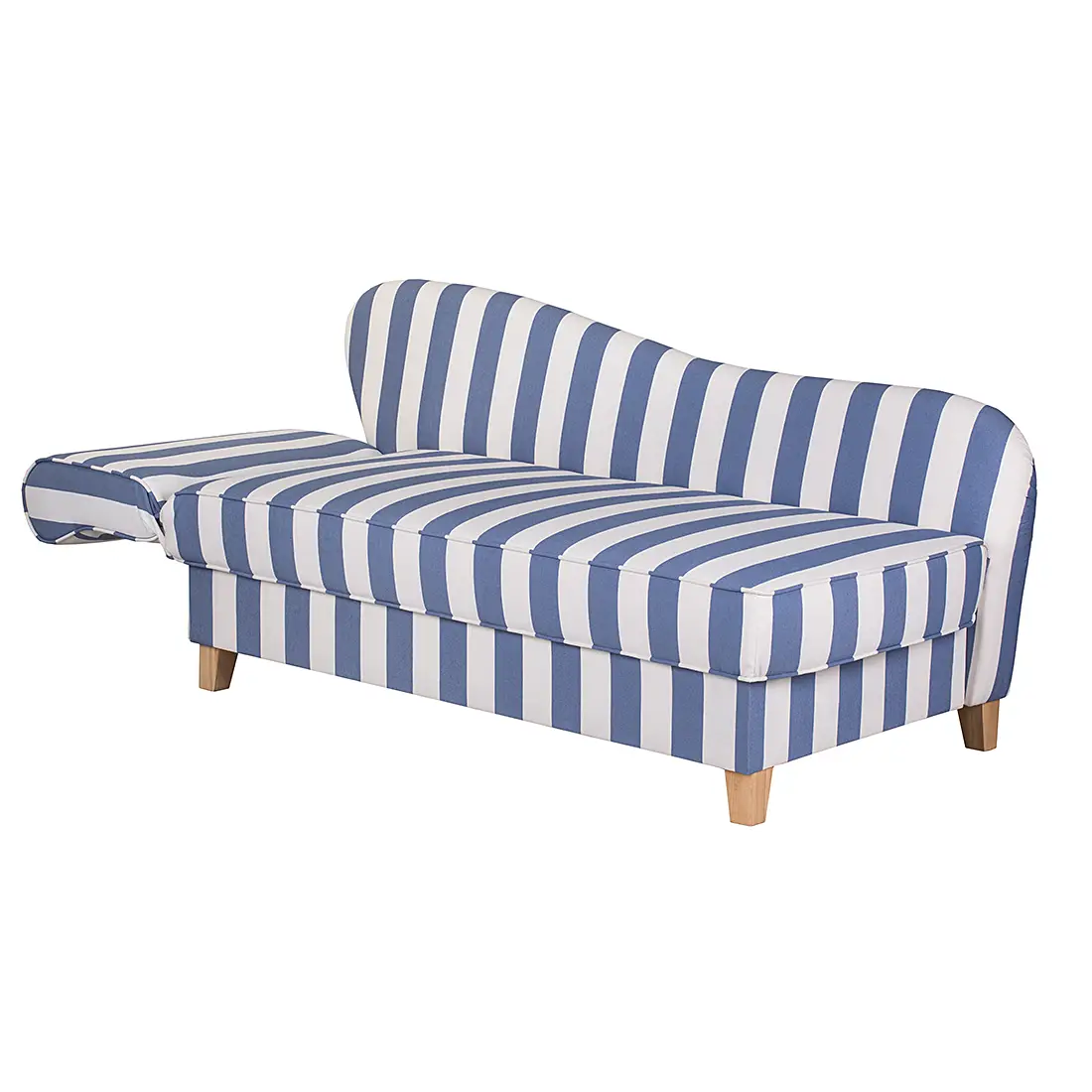 Recamiere I Webstoff Blau/Blau | Blau
