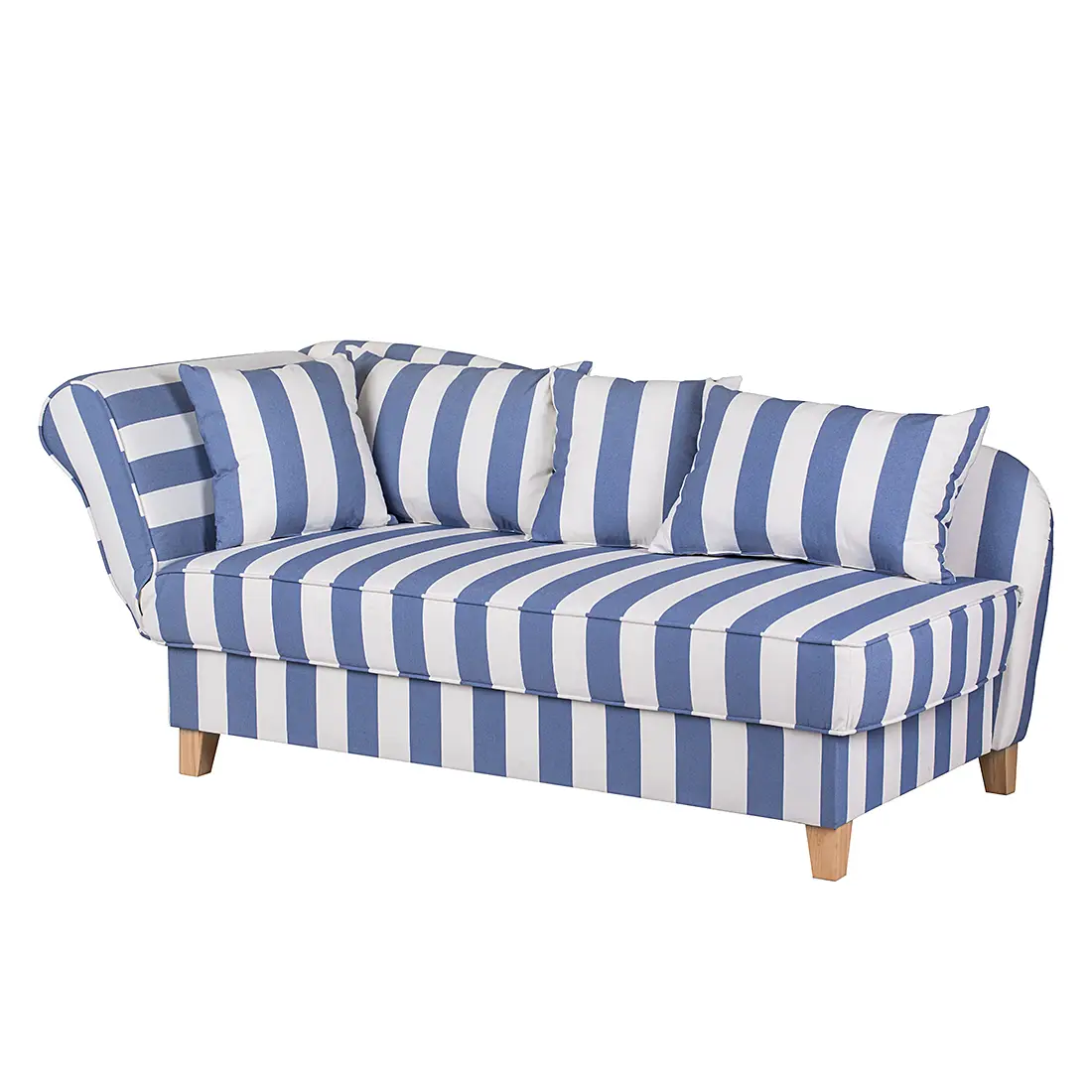 Recamiere I Webstoff Blau/Blau | Blau