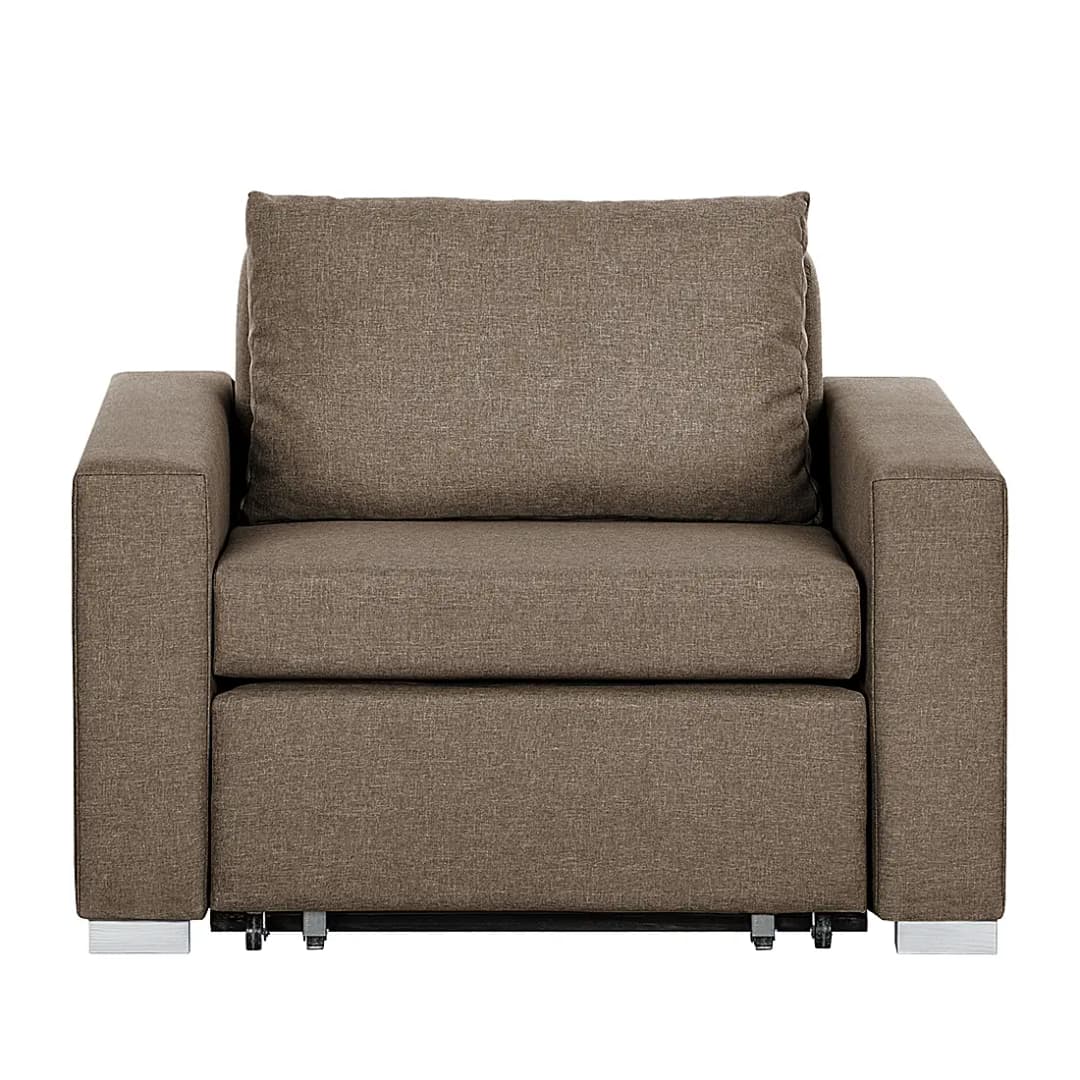 Schlafsessel Basic Braun/Braun Stoff Doran | Braun