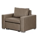 Schlafsessel Basic Braun/Braun Stoff Doran | Braun