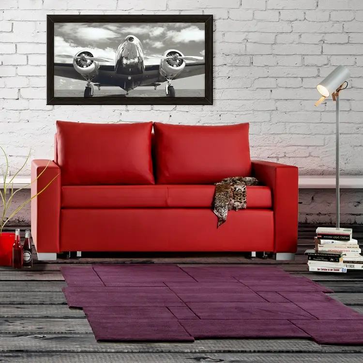 Schlafsofa Basic Koda | Rot
