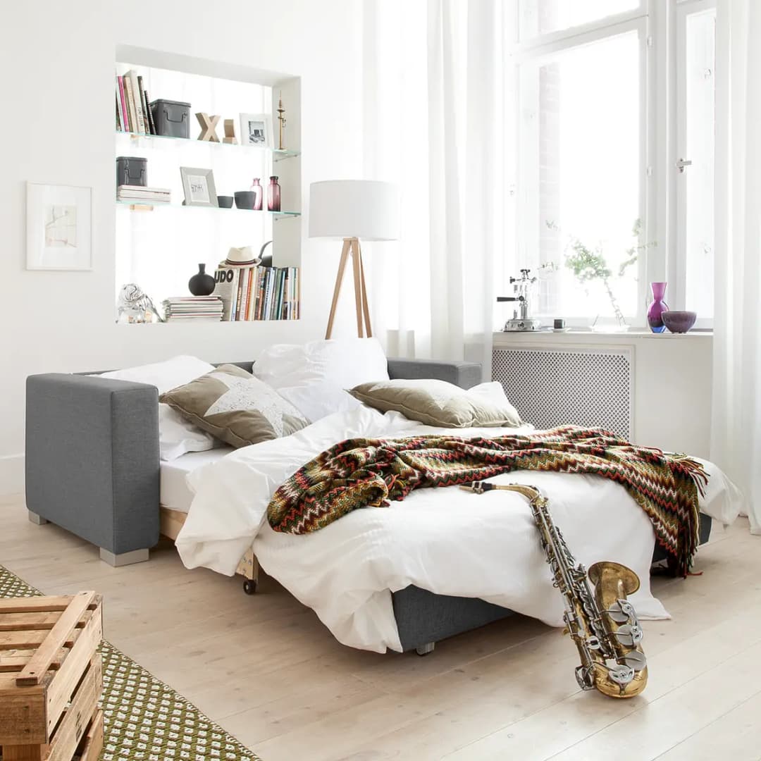 Schlafsofa Doran | Grau