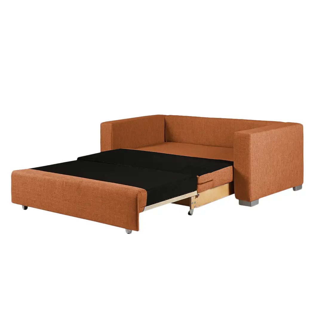 Schlafsofa Basic Orange/Orange Stoff Doran 173cm | Orange