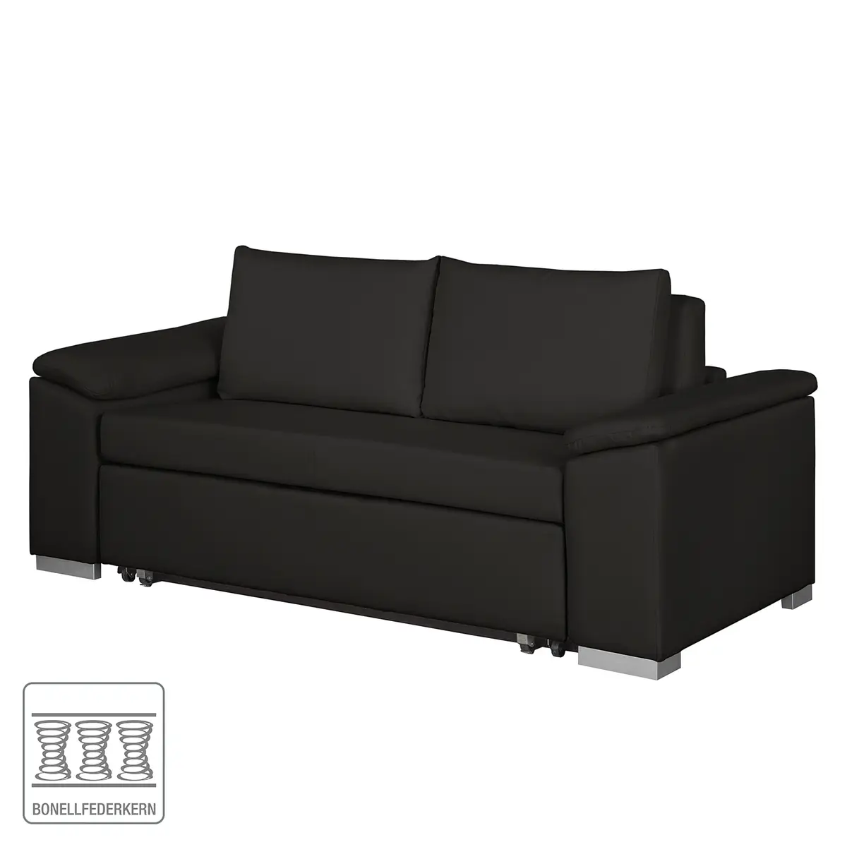 Schlafsofa Doran | Schwarz
