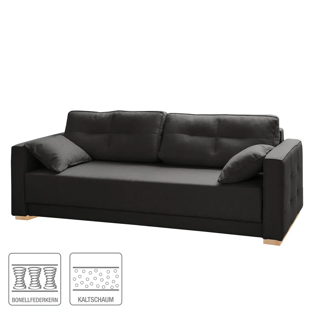 Schlafsofa Realico | Grau