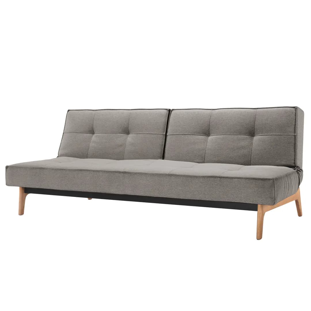 Schlafsofa Eik | Grau
