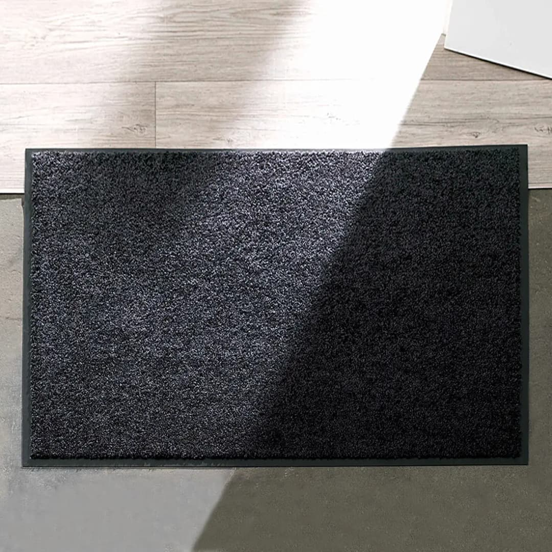 Schmutzfang-Fußmatte Wash & Clean | Schwarz