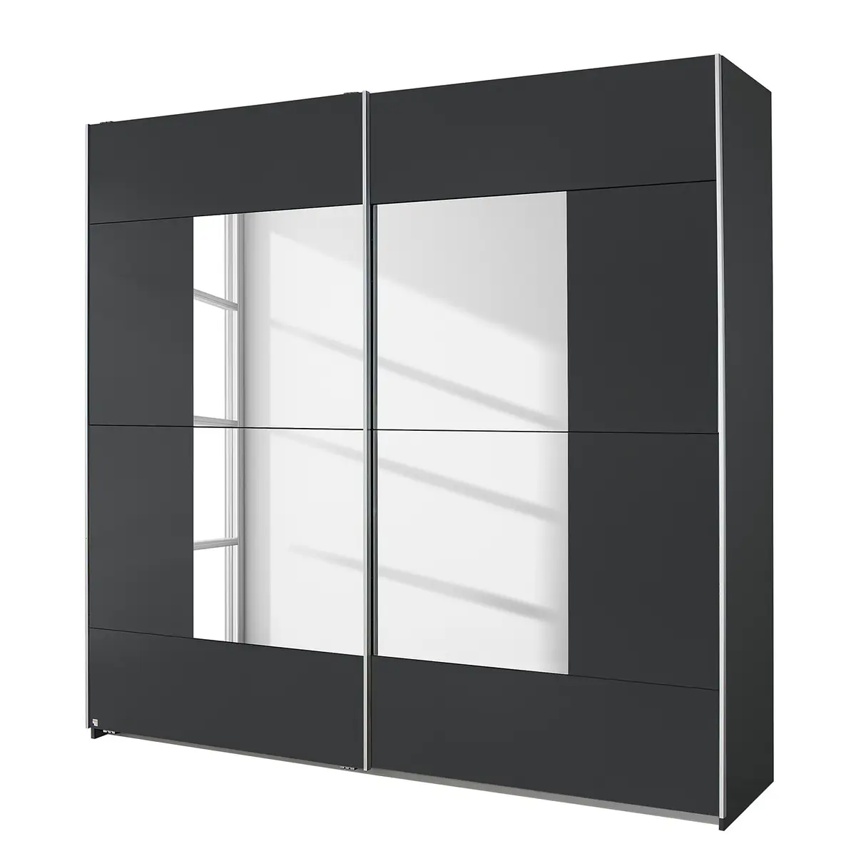 Schwebetürenschrank Crato | Mehrfarbig