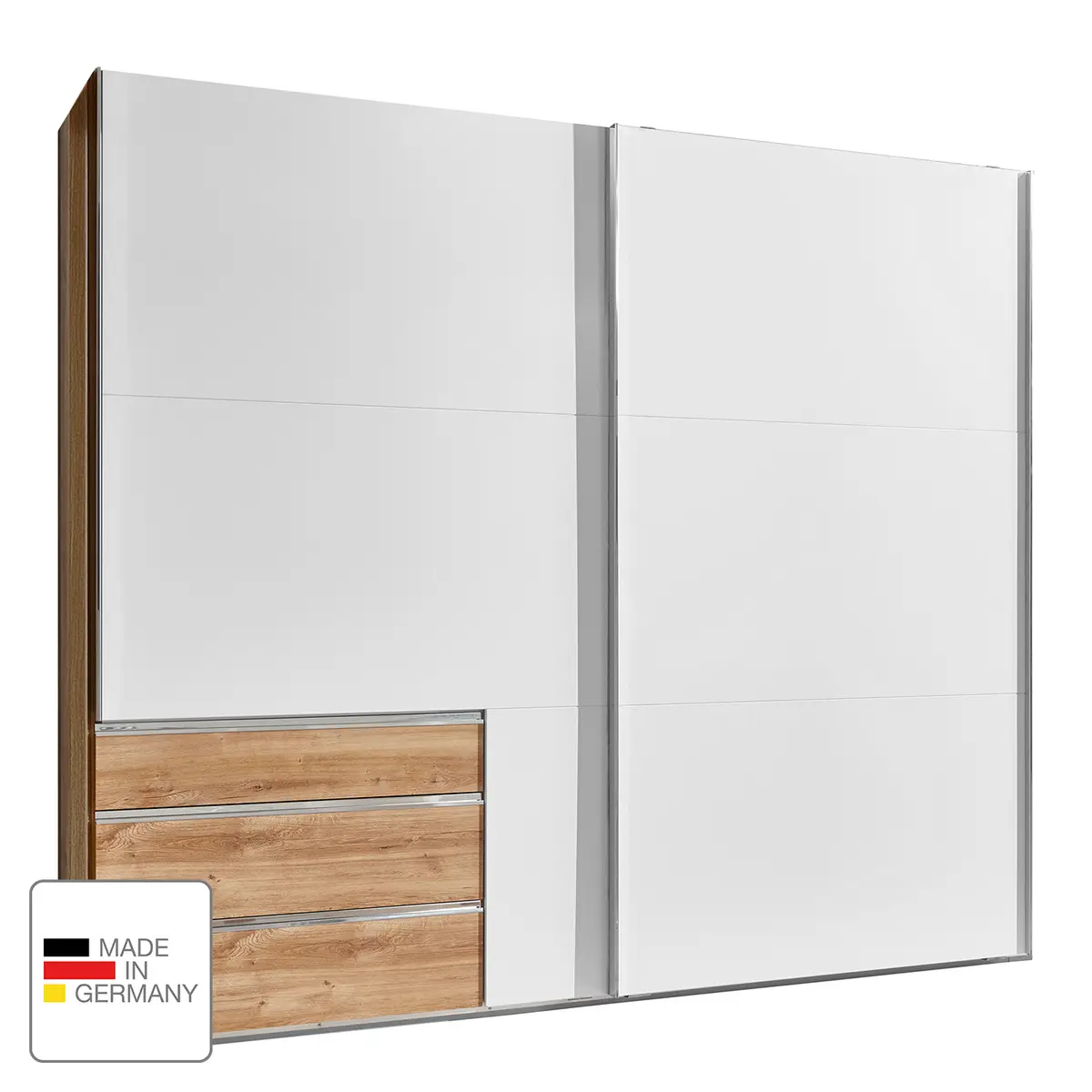 Schwebetürenschrank level 36A | Weiß
