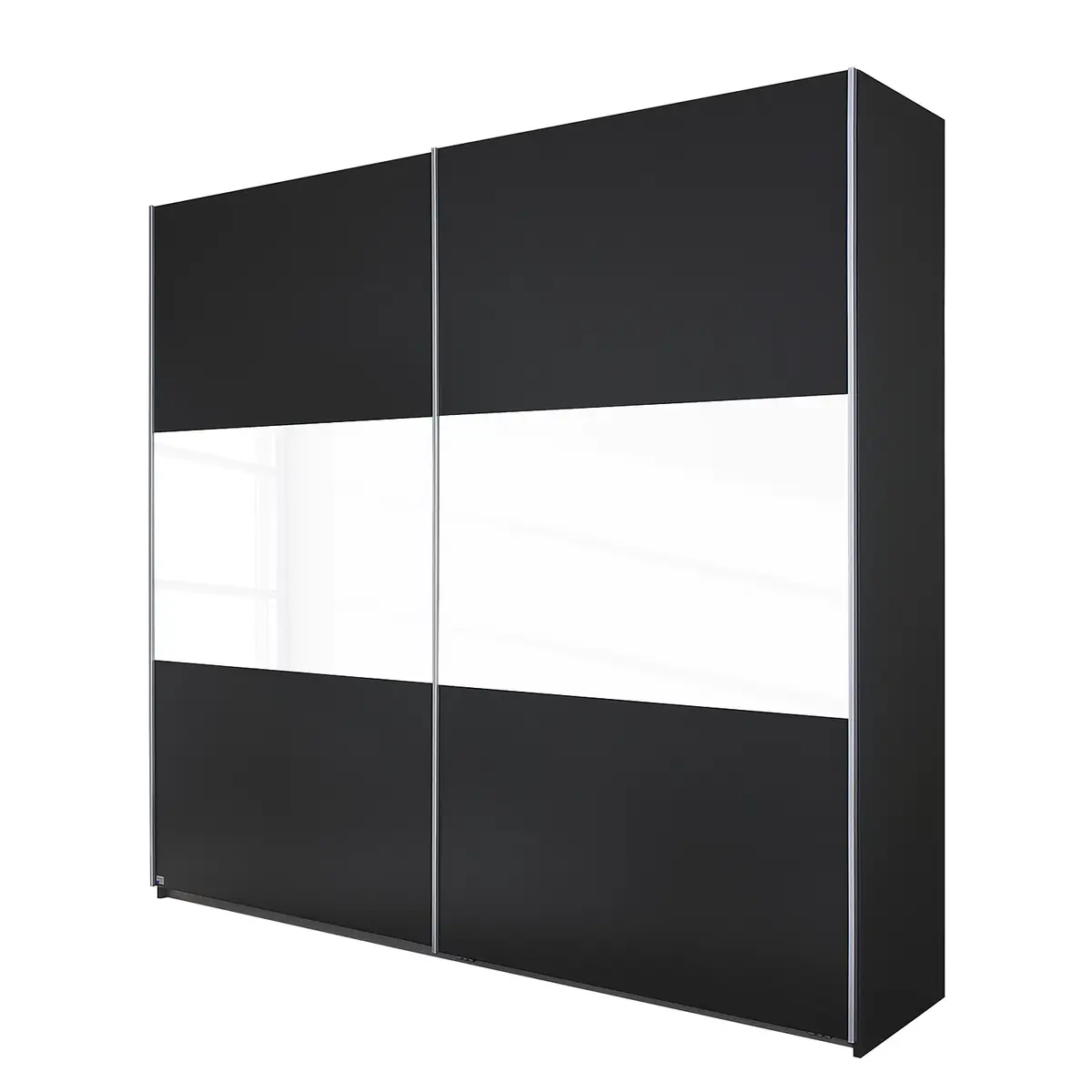 Schwebetürenschrank Loriga | Grau