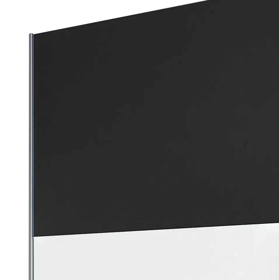 Schwebetürenschrank Loriga | Grau