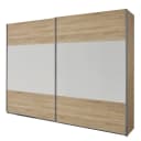 Schwebetürenschrank Quadra | Beige