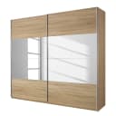Schwebetürenschrank Quadra | Holztöne