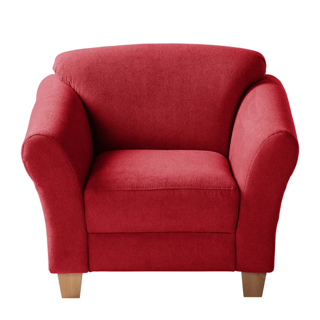 Sessel Webstoff Rot | Rot
