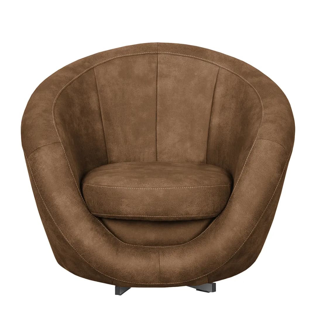 Drehsessel Bera | Braun