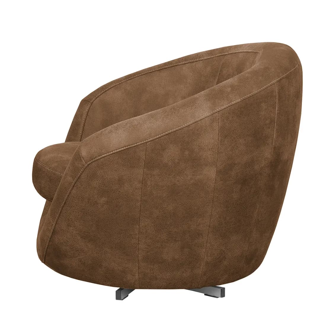 Drehsessel Bera | Braun