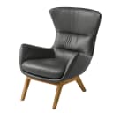 Sessel Neka Grau/Eiche Dunkel | Grau