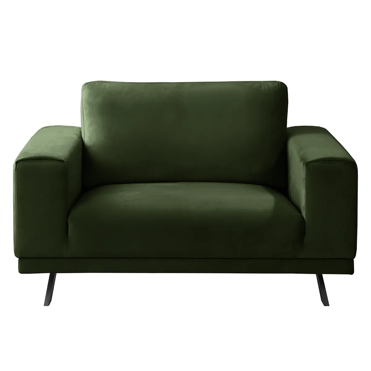 Sessel Lorcy Grün/Antikgrün Webstoff | Grün