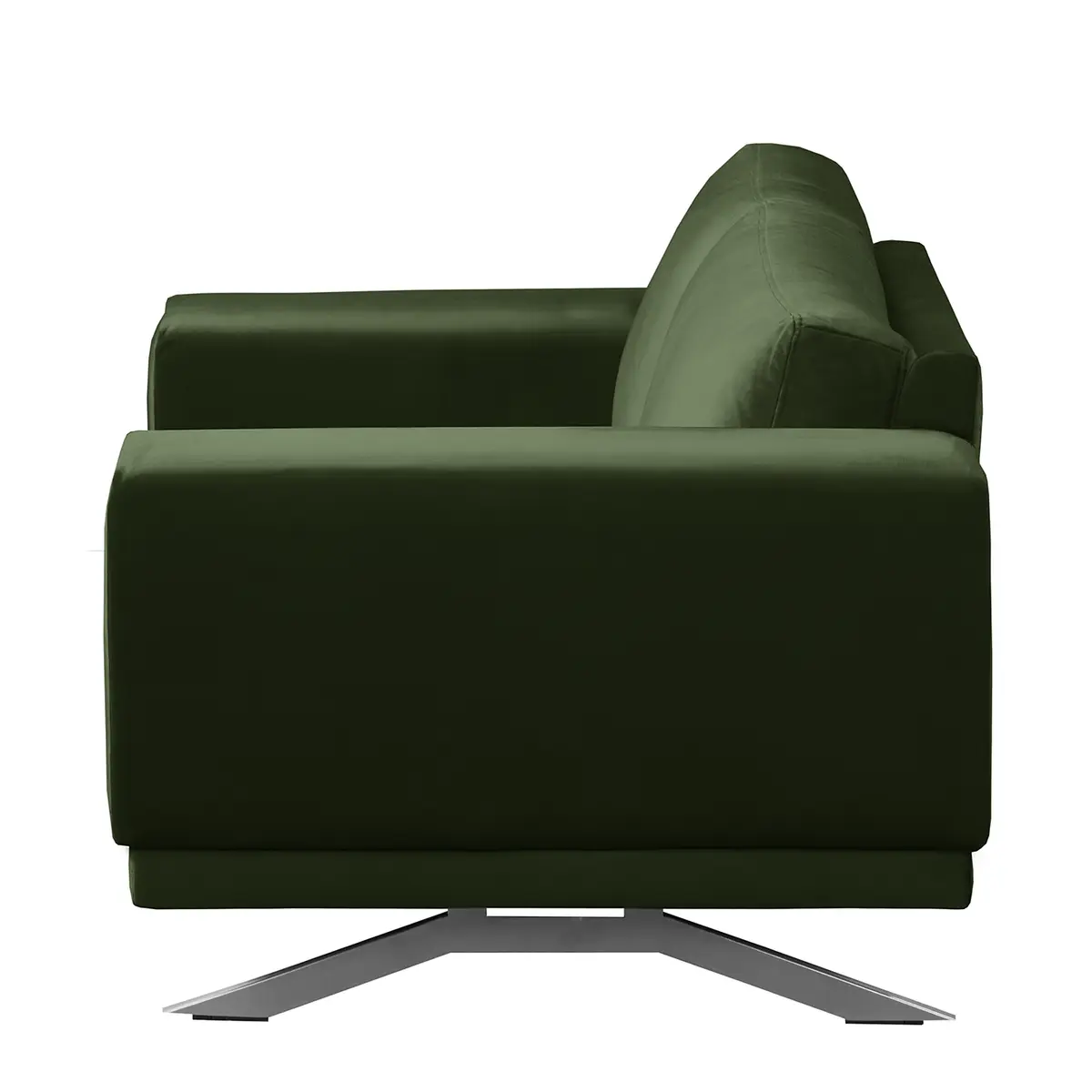 Sessel Lorcy Grün/Antikgrün Webstoff | Grün