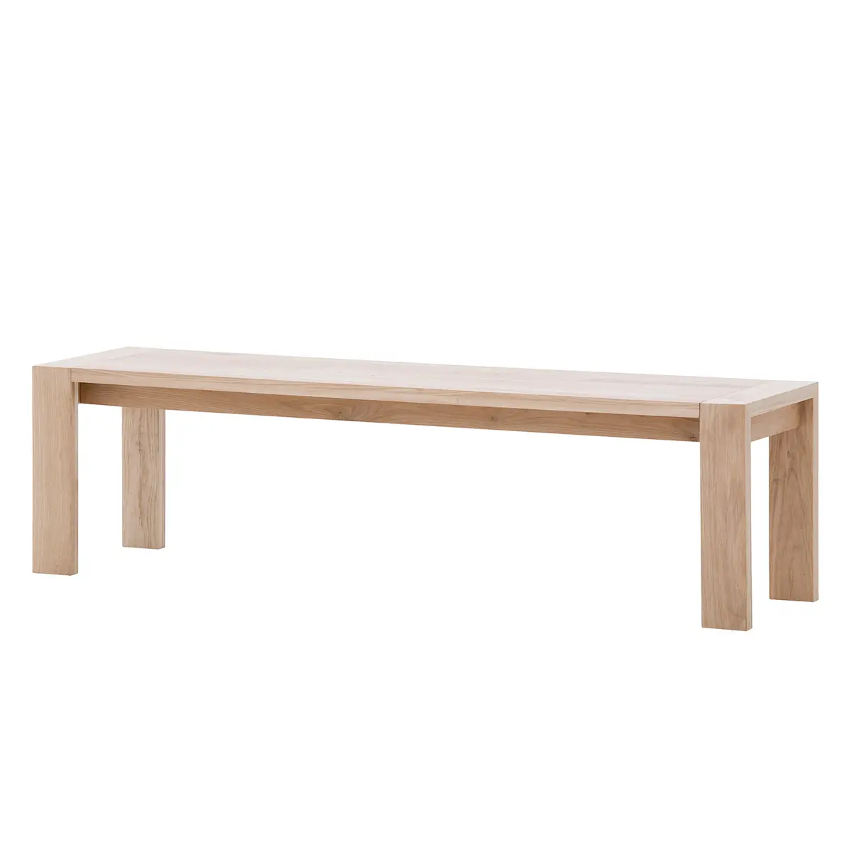 Sitzbank 225cm Braun/Eiche Hell | Braun