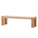 Sitzbank George 145cm Braun/Eiche | Braun