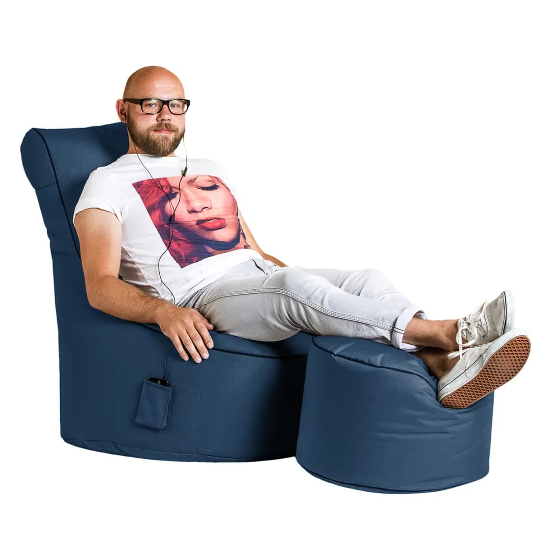 Sitzsack Swing Scuba | Blau