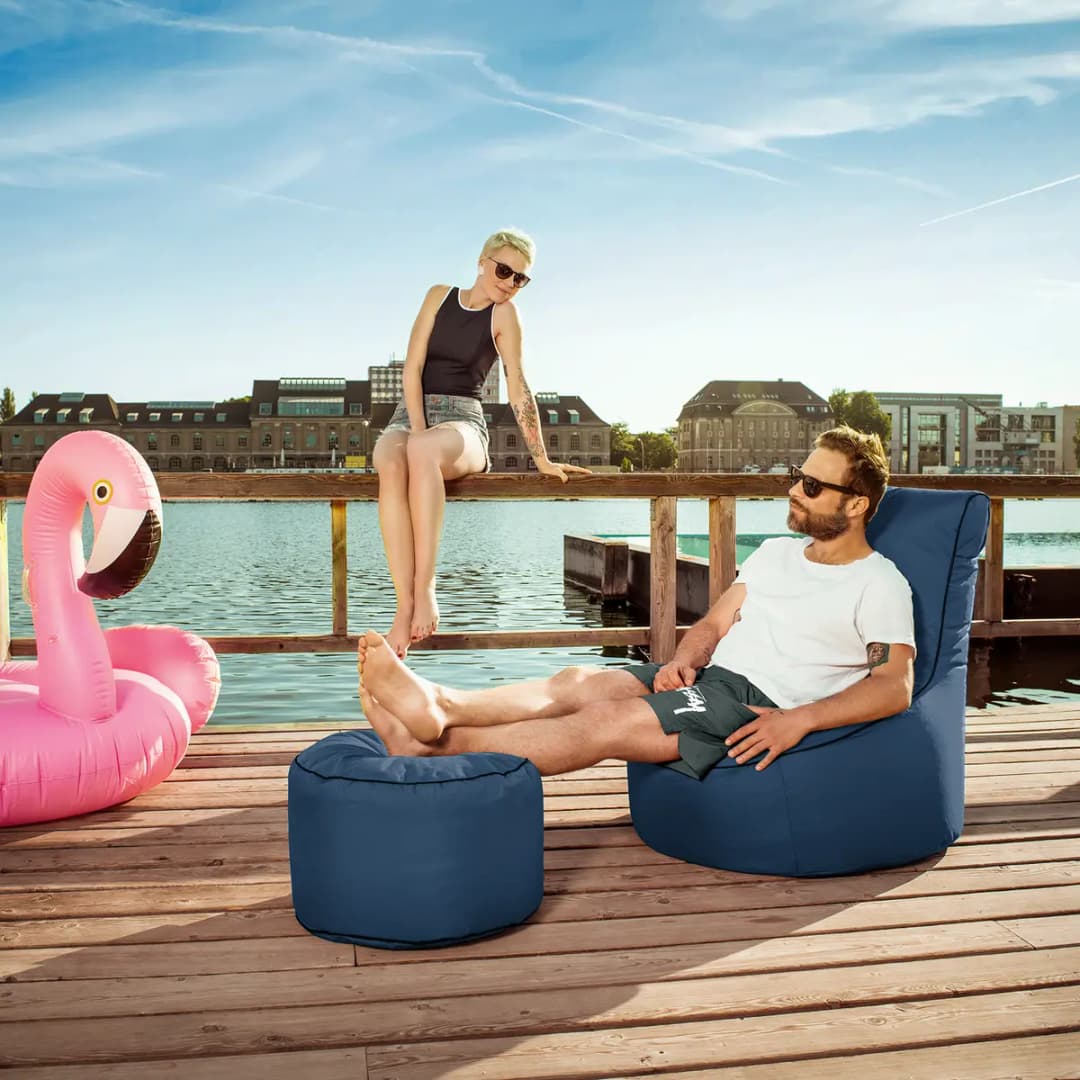Sitzsack Swing Scuba | Blau
