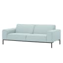 Sofa 3-Sitzer Webstoff Grün/Mint Stoff Floreana | Grün