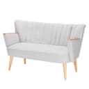 2-Sitzer Sofa Filz Grau/Kies | Grau