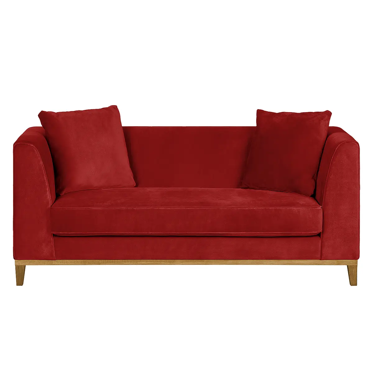 2-Sitzer Sofa Madhu | Rot