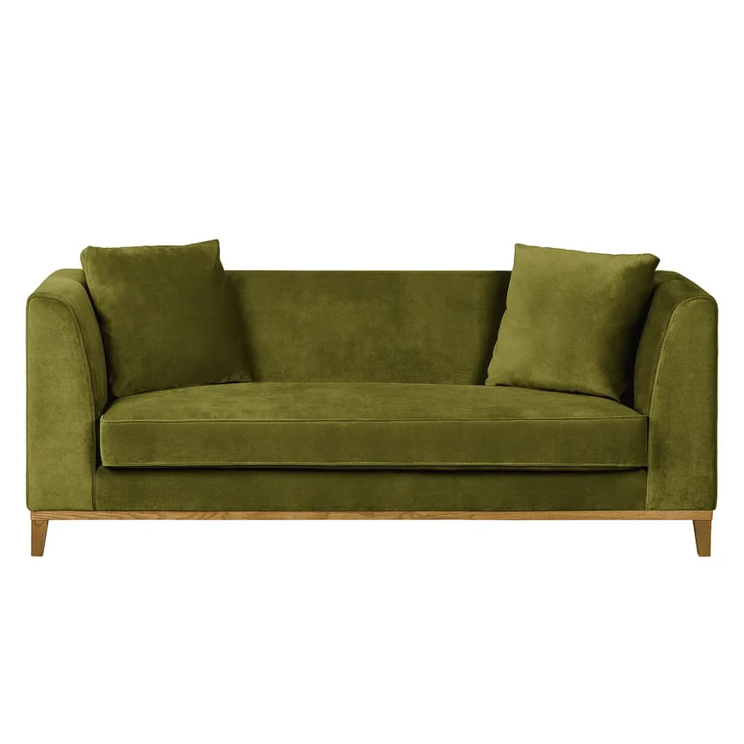 3-Sitzer Sofa Madhu | Grün