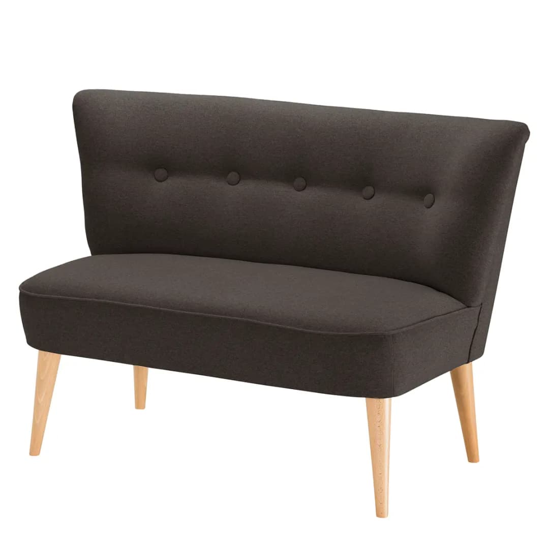 2-Sitzer Sofa Hanabi | Braun