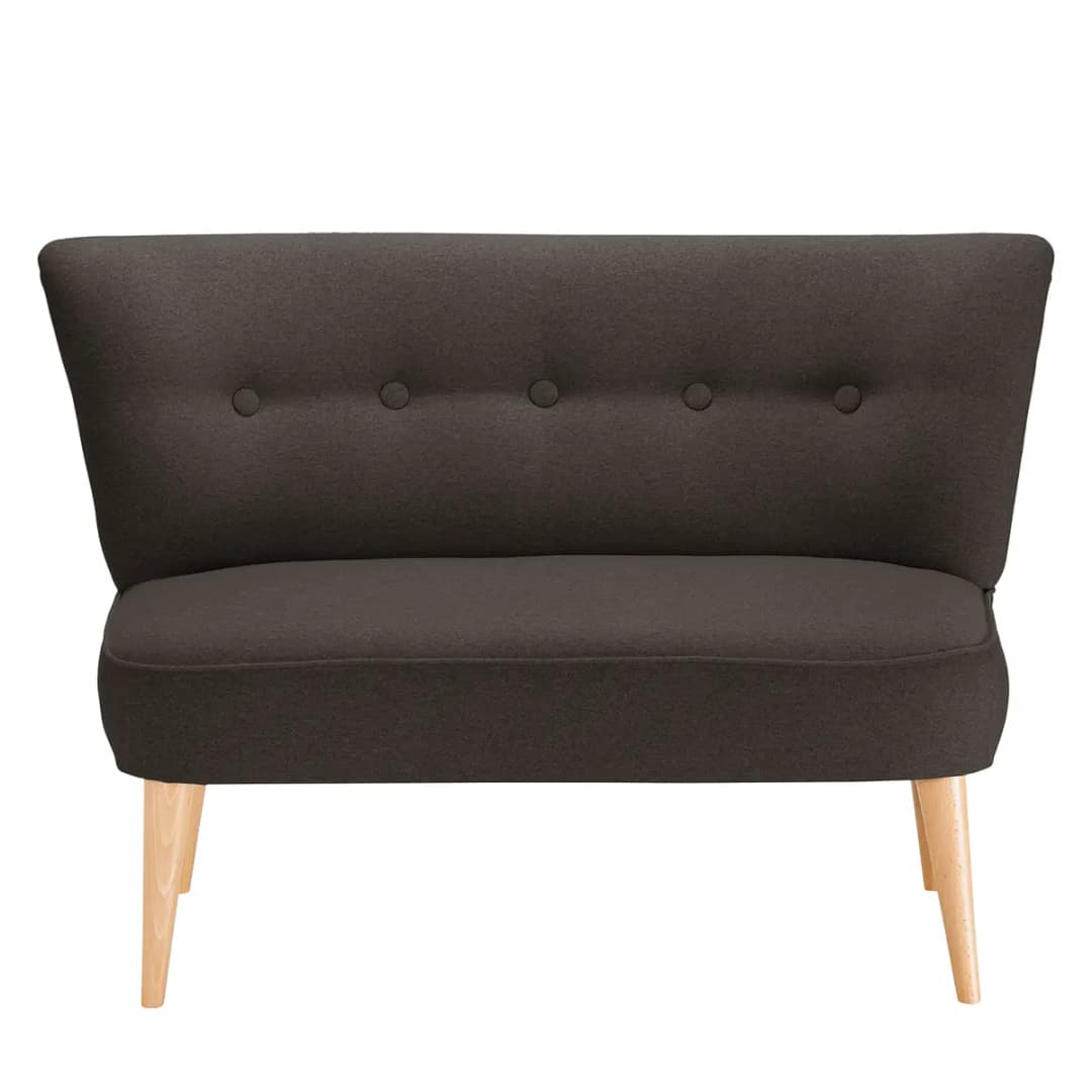 2-Sitzer Sofa Hanabi | Braun