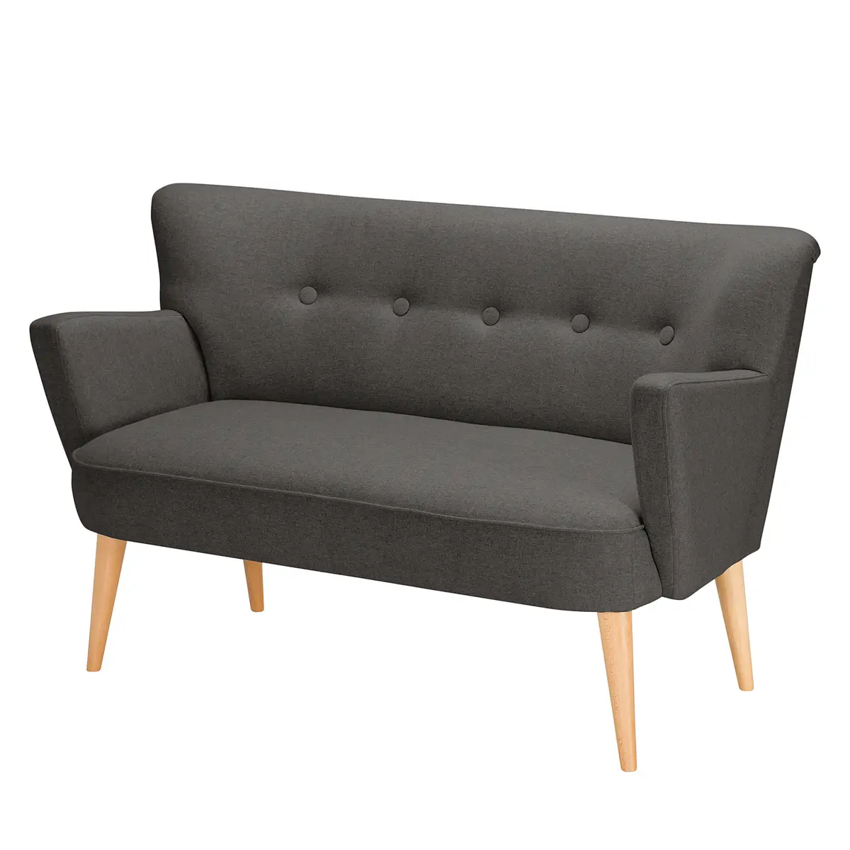 2-Sitzer Sofa Hanabi | Grau